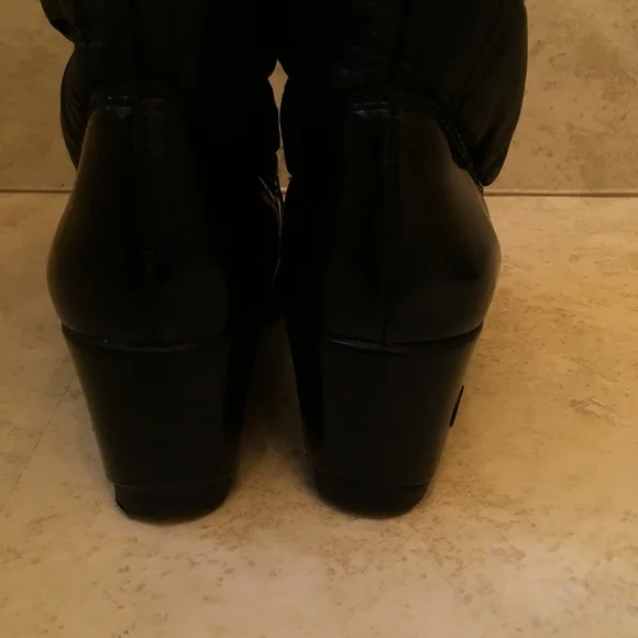 NEW COACH CANTINA QUILTED BOOTS IN BLACK size 6.5 - Picture 9 of 12